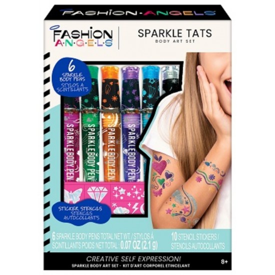 FASHION ANGELS - KIT D'ART CORPOREL ETINCELANT