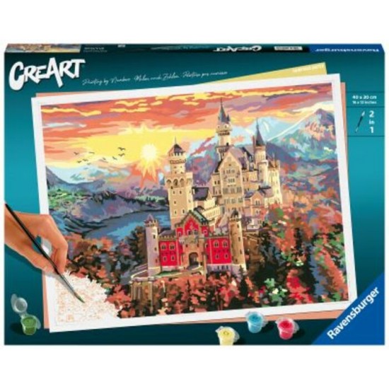 PEINTURE# / CREART / CHATEAU FEERIQUE