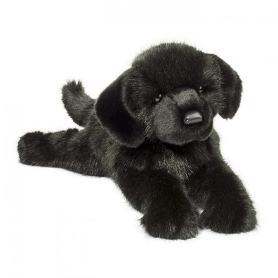 PELUCHE CHIEN LABRADOR NOIR