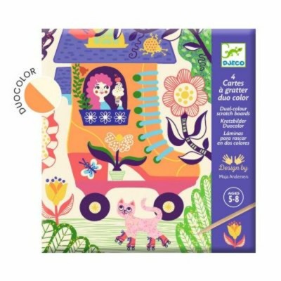 CARTES A GRATTER / DROLES DE MAISONS