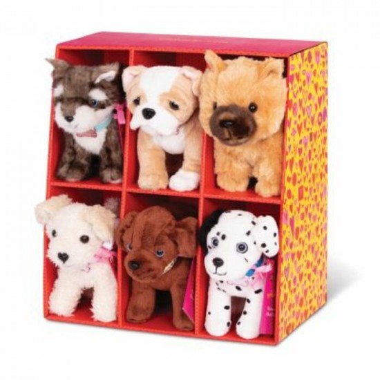 MINI PELUCHE OG - CHIEN 15 CM ASSORTIS