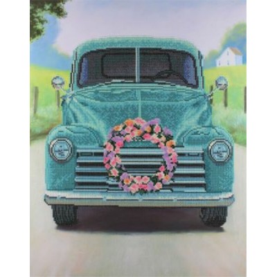 TOILE DIAMANT - CAMION FLEURAL