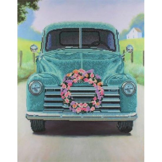 TOILE DIAMANT - CAMION FLEURAL