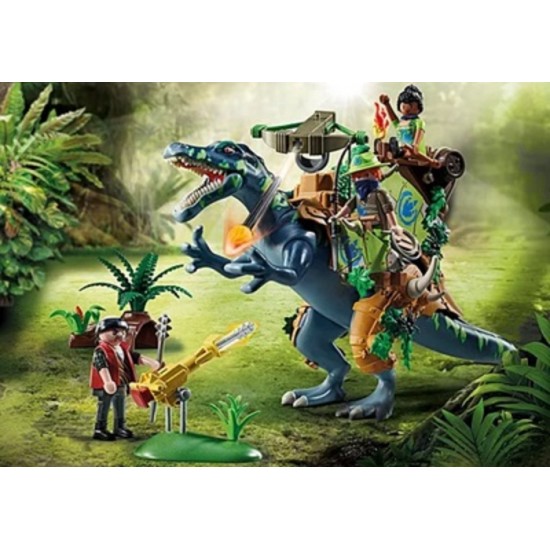 DINO RISE SPINOSAURE ET COMBATTANT