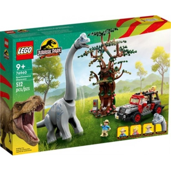 JURASSIC PARK DECOUVERTE DU BRACHIOSAURE