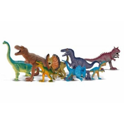 ENSEMBLE DE 8 DINOSAURES