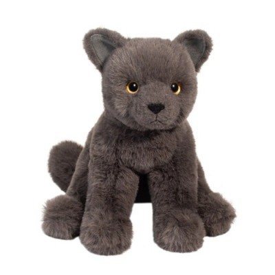 PELUCHE CHAT GRIS SOFT