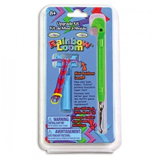 RAINBOW LOOM CROCHET EN METAL