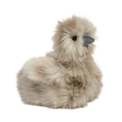 PELUCHE POUSSIN POIL LONG