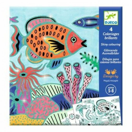 COLORIAGES SURPRISES / SOUS LA MER