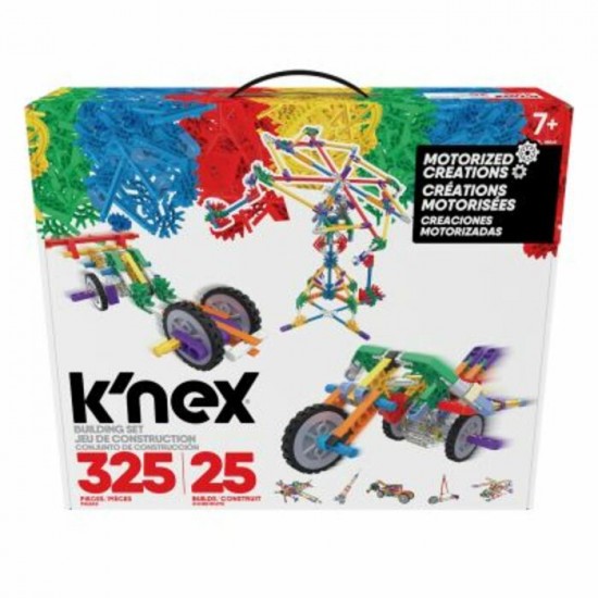 K'NEX CREATIONS MOTORISEES 325 PCS