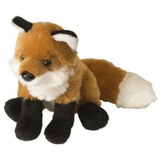 PELUCHE MINI RENARD ROUX