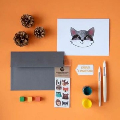 CARTE /LES ANIMAUX DE LA FORET
