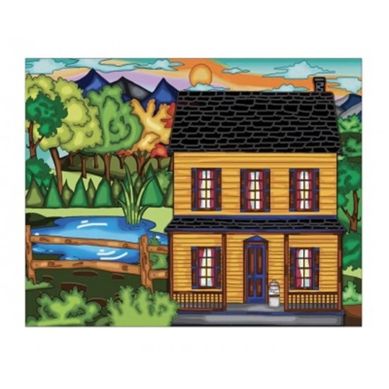 TOILE DIAMANT / CHARME DE LA MAISON JAUNE
