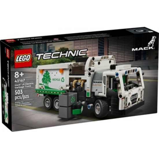 TECHNIC CAMION DE POUBELLE MACK ELECTRIQUE