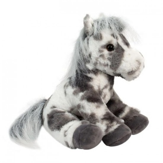 PELUCHE CHEVAL TACHETE