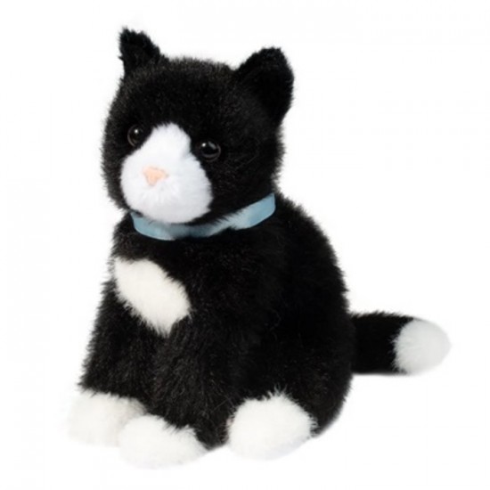 PELUCHE CHAT NOIR ET BLANC MINI