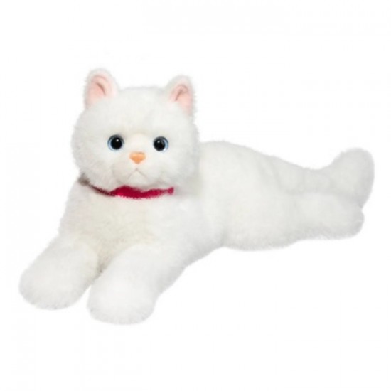 PELUCHE CHAT BLANC COUCHER 15