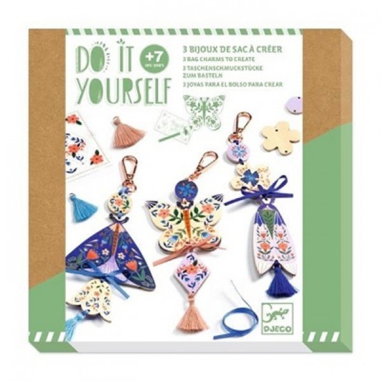 DIY / BUTTERFLIES : BIJOUX DE SAC