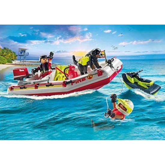 ACTION HEROES BATEAU POMPIER