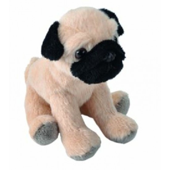 PELUCHE CHIEN MINI PUG