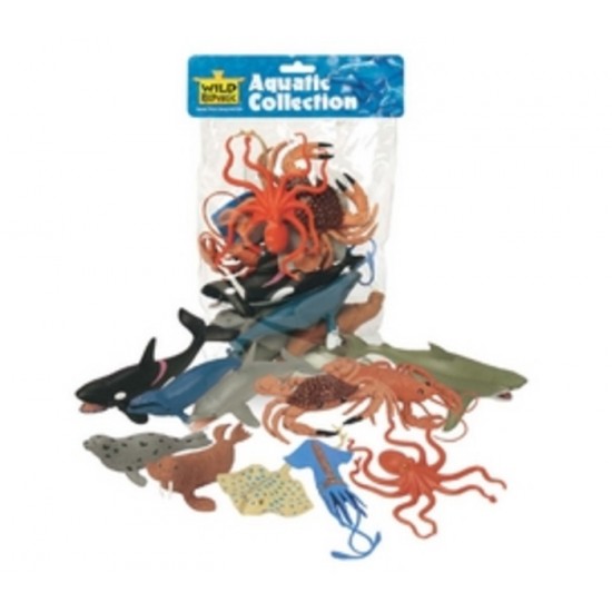 ANIMAUX AQUATIQUES DANS UN SAC