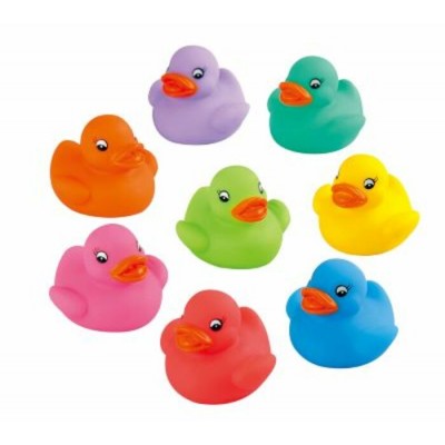 CANARDS DE BAIN COLORES 8