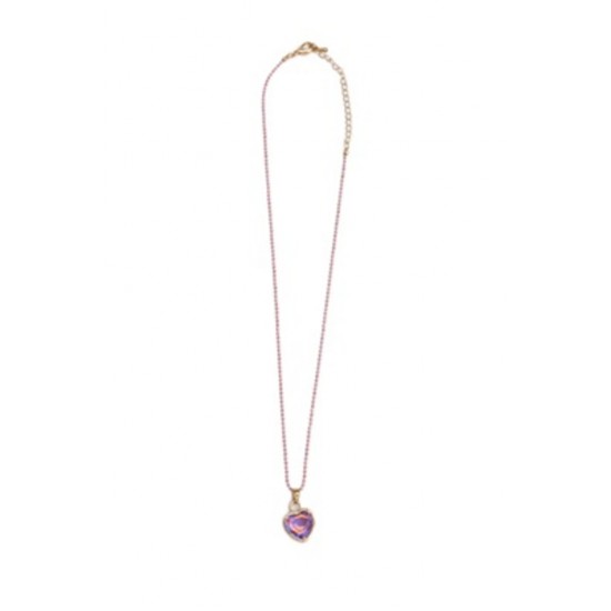 COLLIER AMOUR LILAS