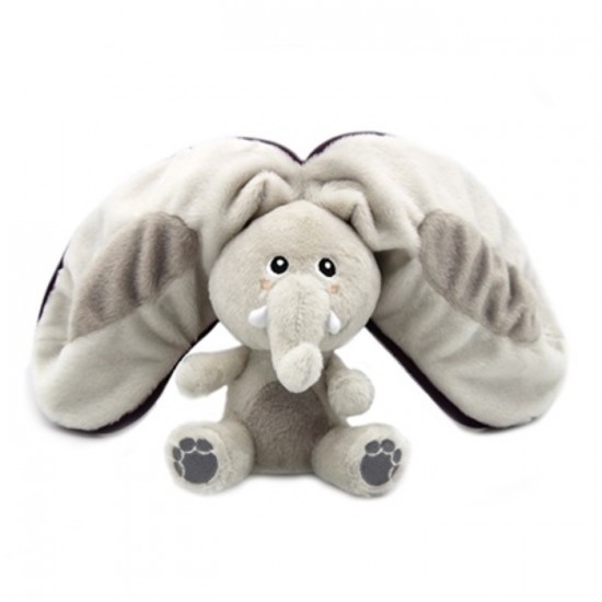 PELUCHE VELVET L'AUBERGINE ELEPHANT