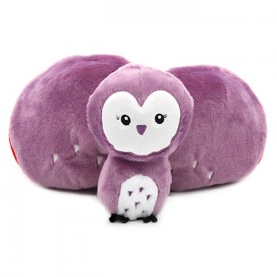 PELUCHE VIOLET LA FRAISE CHOUETTE