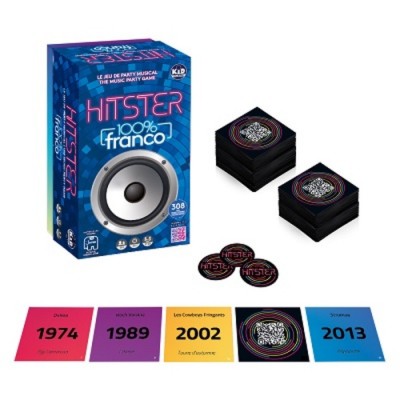 HITSTER 100% FRANCO - JEU DE PARTY MUSICAL