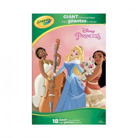 PAGES GEANTES A COLORIER PRINCESSE