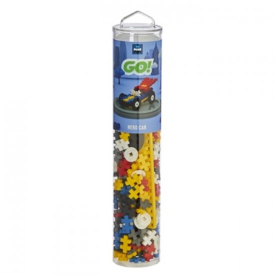 PLUSPLUS TUBE GO VOITURE HEROS