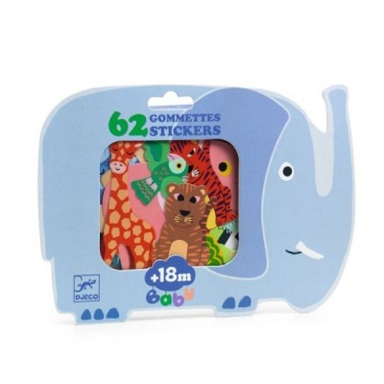 GOMMETTES ANIMAUX SAVANE