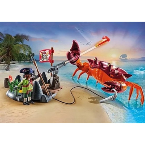 PIRATE ET CRABE GEANT