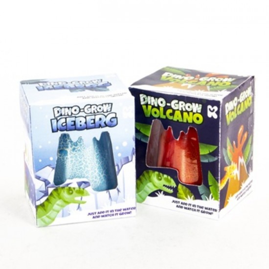DINO GLOW VOLCANO ET ICEBURG ASST