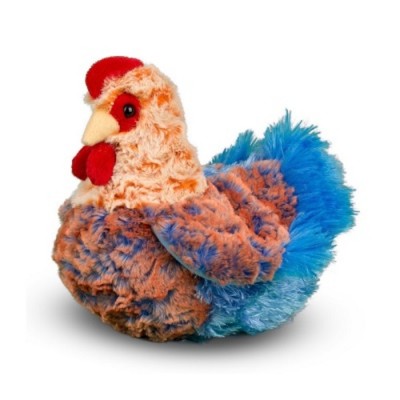 PELUCHE POULE BLEU