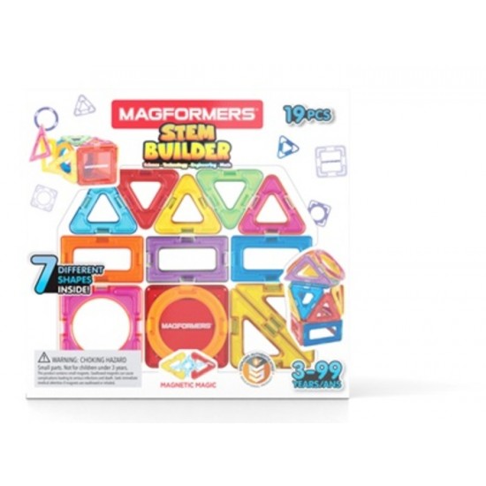 MAGFORMERS BUILDER 19PCES