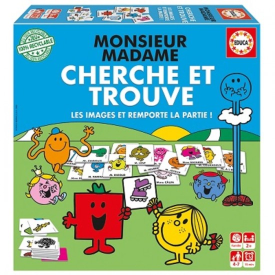 CHERCHE ET TROUVE MONSIEUR MADAME