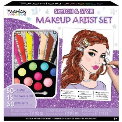 ENSEMBLE CROQUIS DE STYLISTE DE MAQUILLAGE