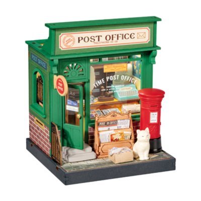 DYI MAISON MINIATURE BUREAU DE POSTE