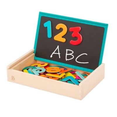 COFFRET AIMANTS LETTRES ET CHIFFRES