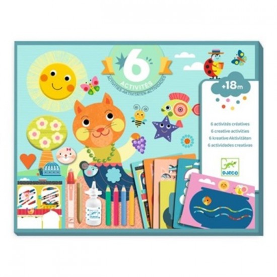 COFFRET ACTIVITE / LE CHAT ET SES AMIS