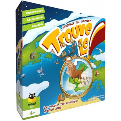 TROUVE-LE! ANIMAUX DU MONDE