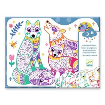 COLORIAGE / FAMILLES DE LA FORÊT