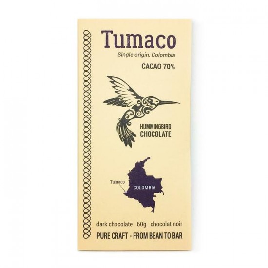 TUMACO 70% - chocolat HUMMINGBIRD