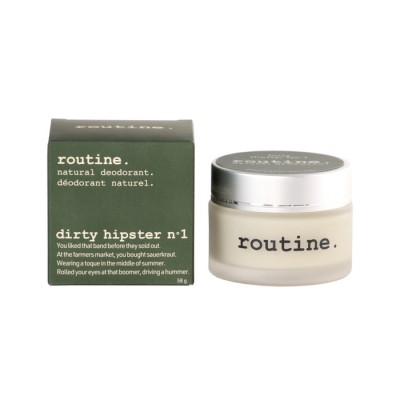 Sans bicarbonate de soude  DIRTY HIPSTER - déodorant - Routine