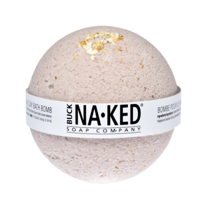 Purple Brazilian Clay Bath Bomb - Buck Naked  