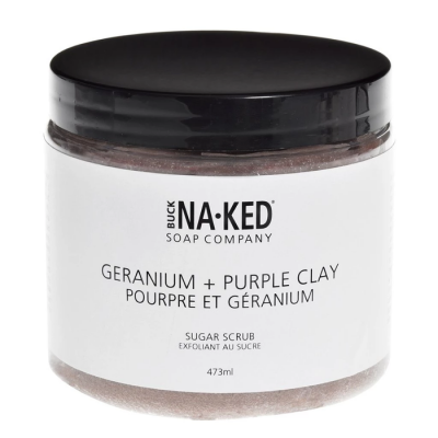 Exfoliants - au GÉRANIUM & ARGILE VIOLETTE - Buck...