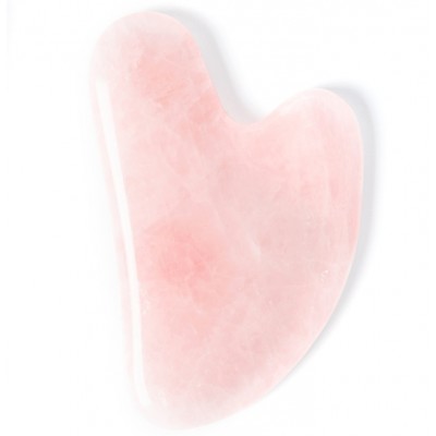 Rouleau Facial & Pierre Gua Sha - Quartz Rose